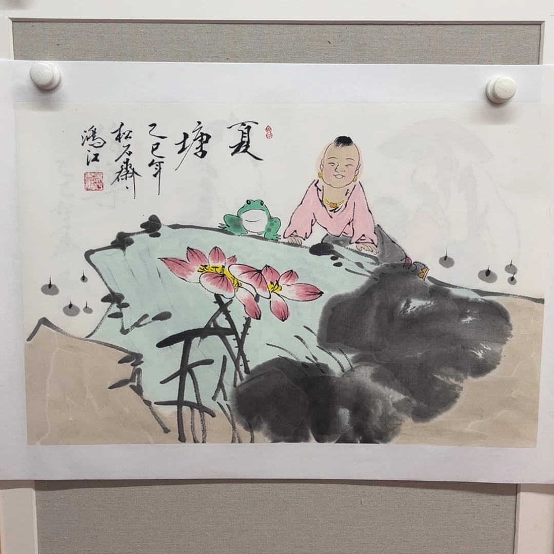 国画陈鸿江老师作品