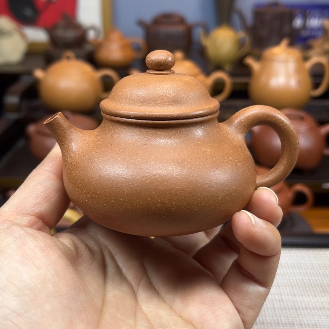 紫砂茶具半手工制作
