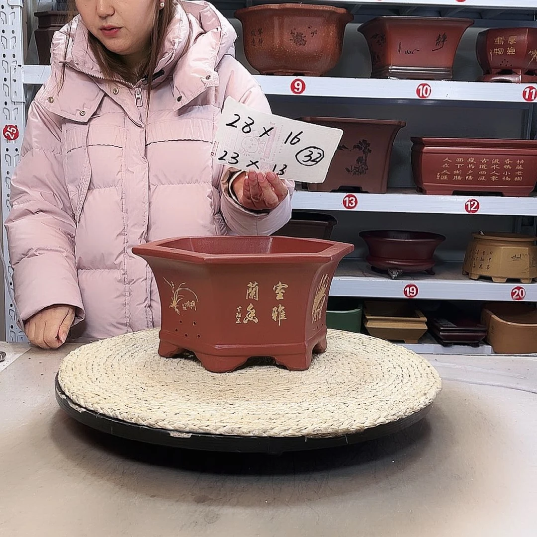 紫砂花盆紫砂花盆