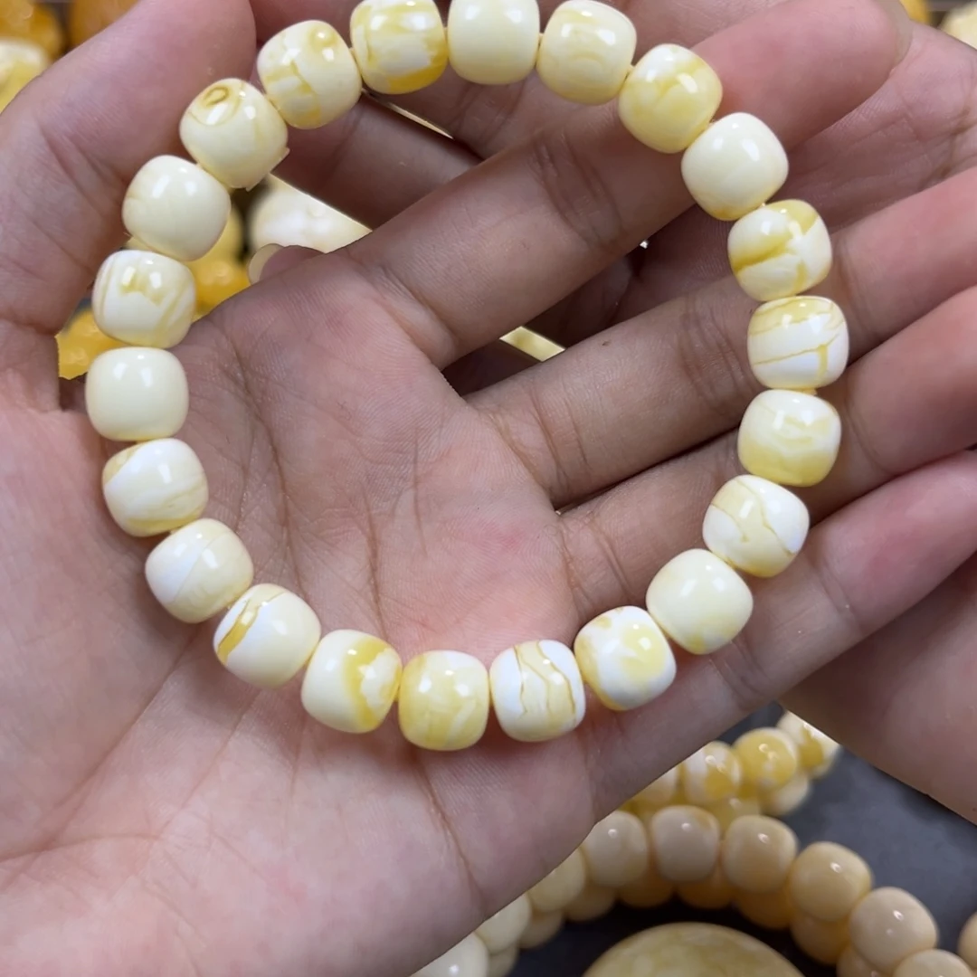 手串琥珀未镶嵌同料10mm