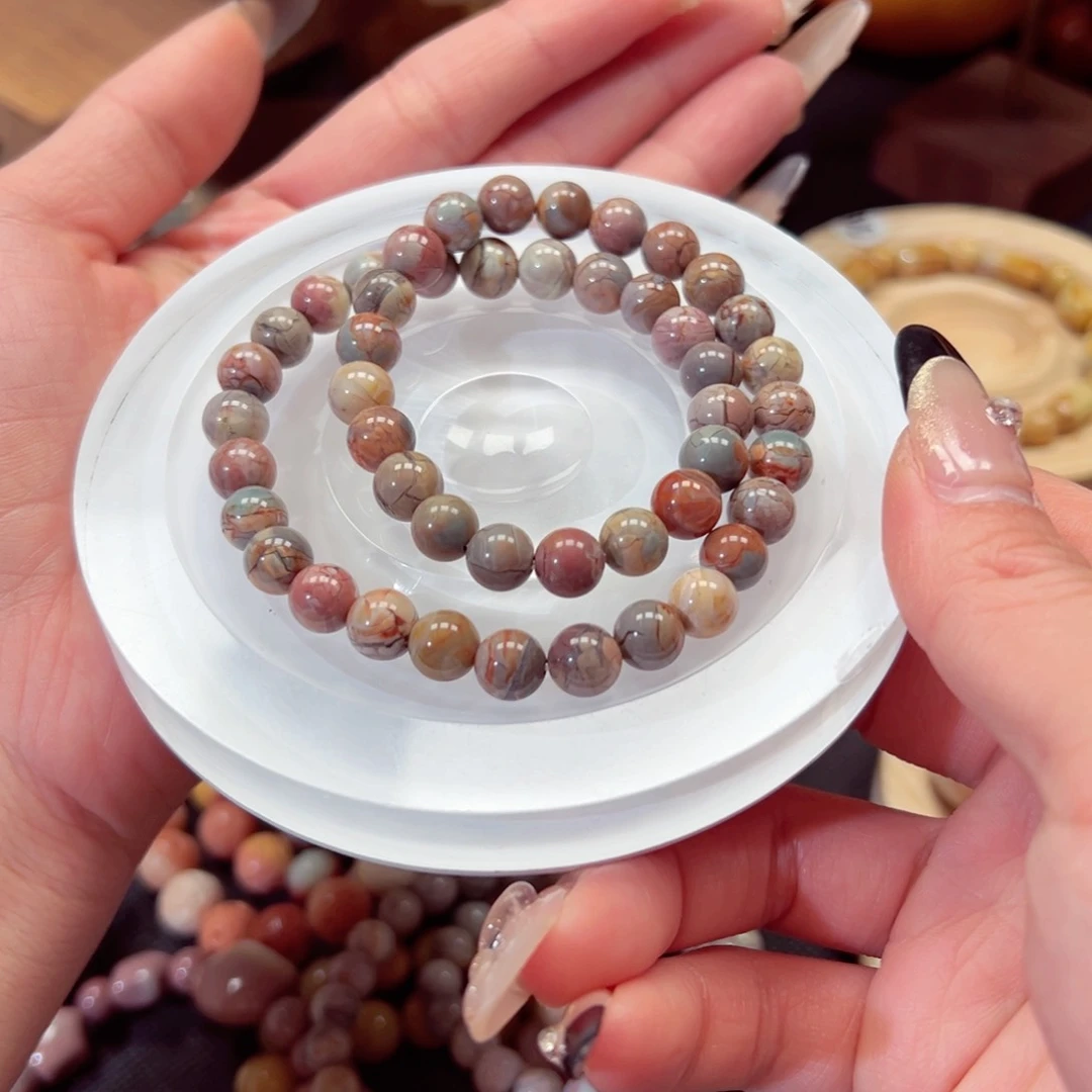 石英质玉手链未镶嵌大****?60