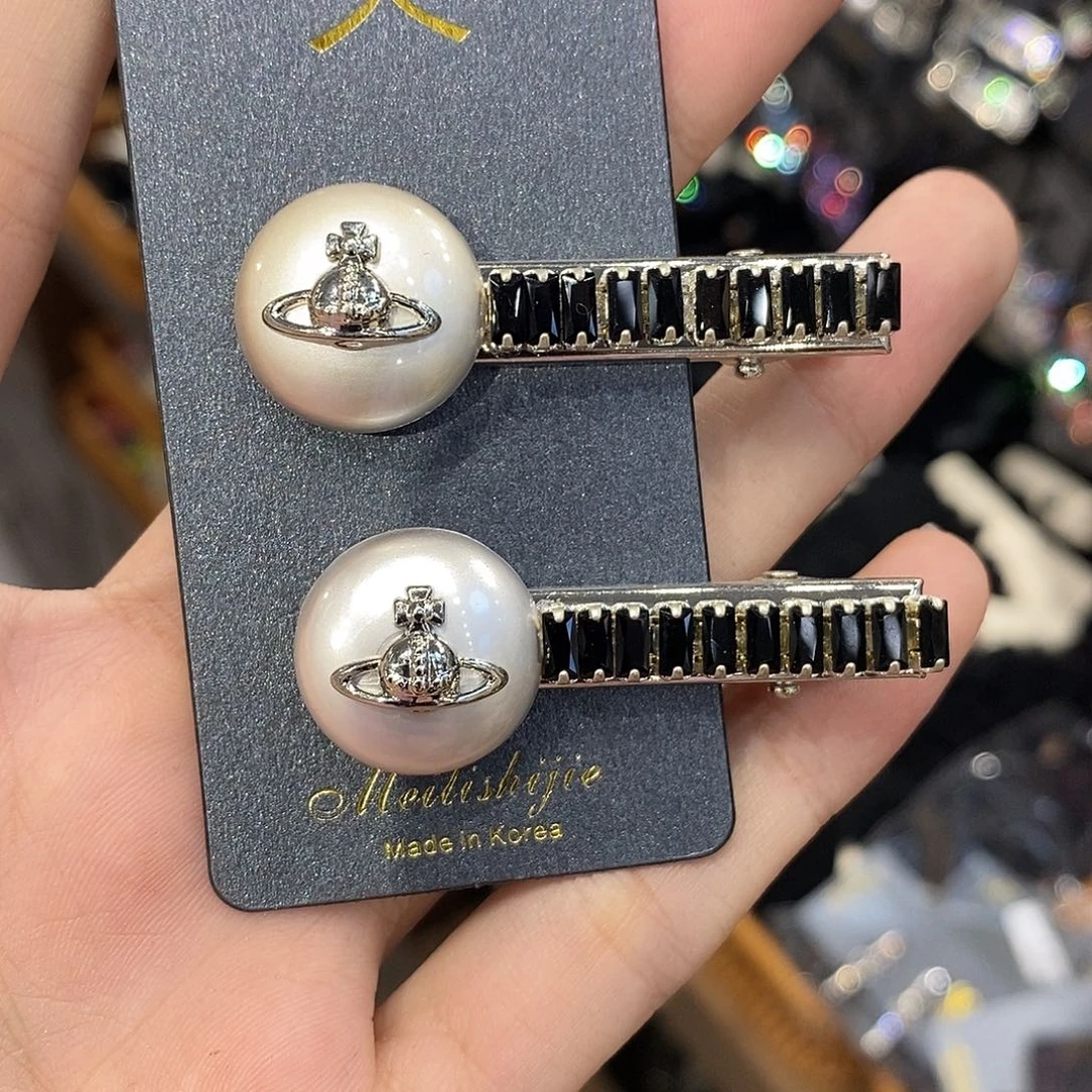 琉璃纯铜925银小压夹