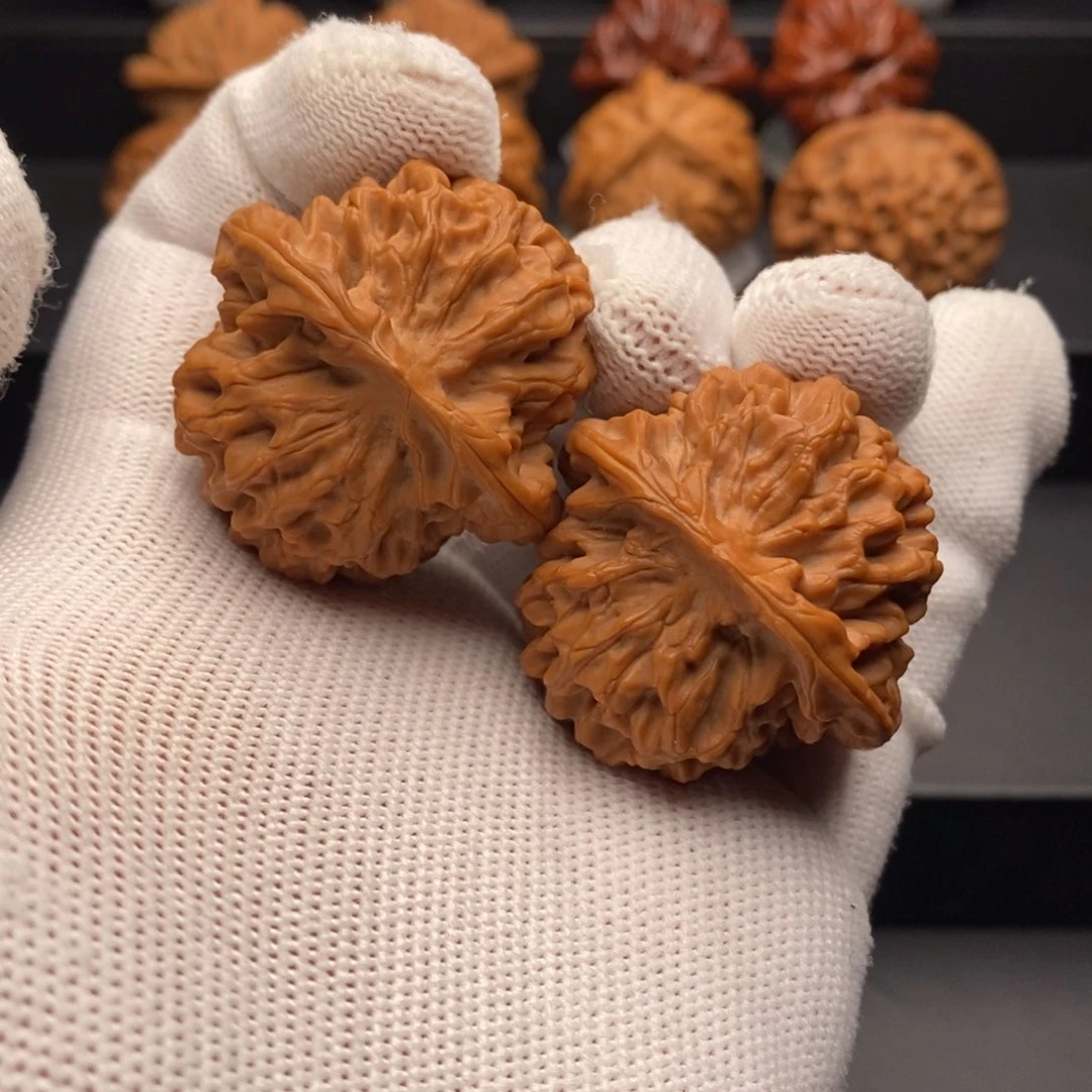 文玩核桃把件39尺秦闷