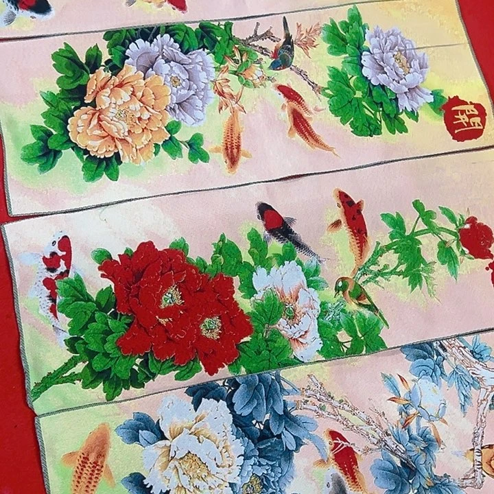 国画纯手工作品制作欣赏