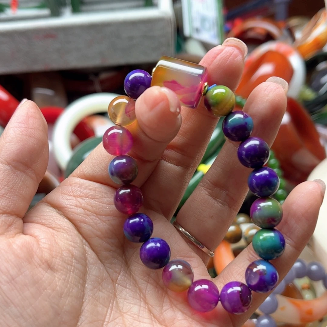 玛瑙/玉髓手链未镶嵌