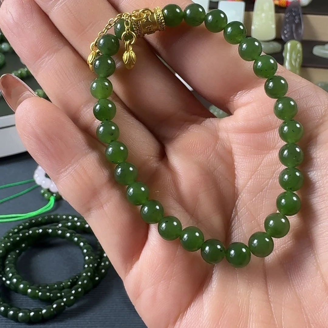 未镶嵌手串和田玉