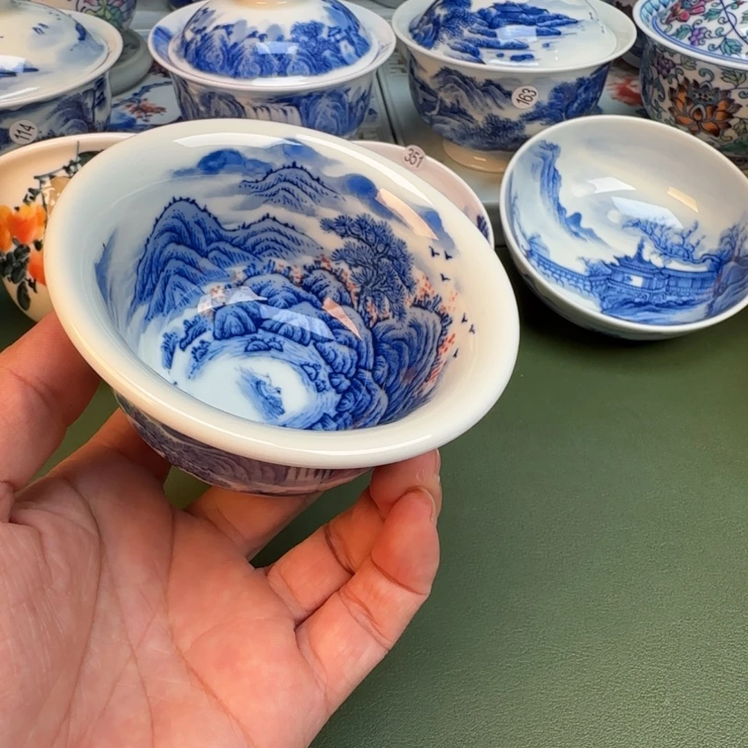 纯手工纯手绘茶具357