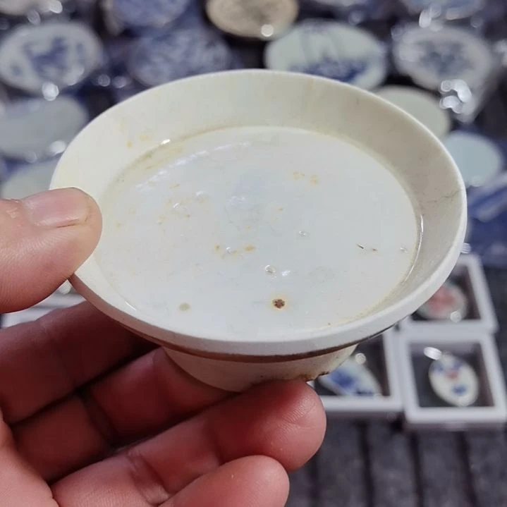 瓷片青花影青杯垫标本全选