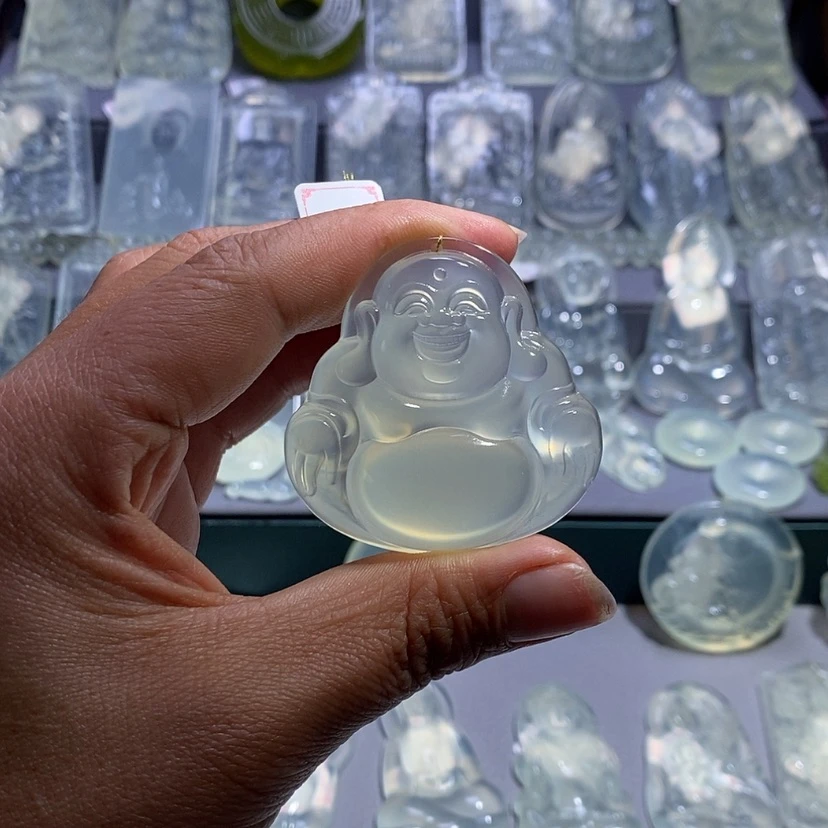 【闪购商品】岫玉未镶嵌颈饰E*n佛公