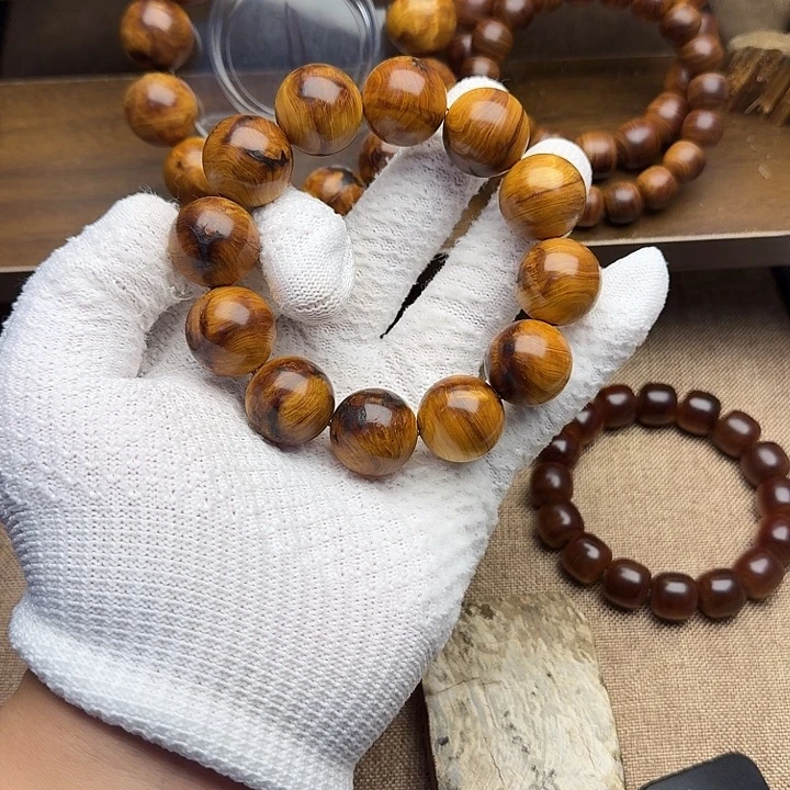 小***橱手串/手链柏木（崖柏）太行崖柏2.0碳化