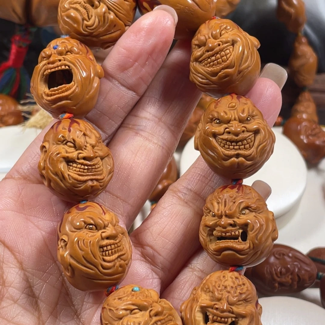 火焰恶僧橄榄核手串