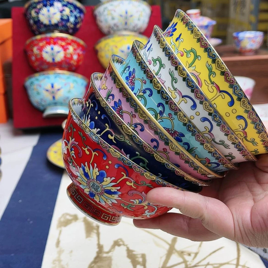 【闪购商品】珐琅4.5英寸6混。。。。。