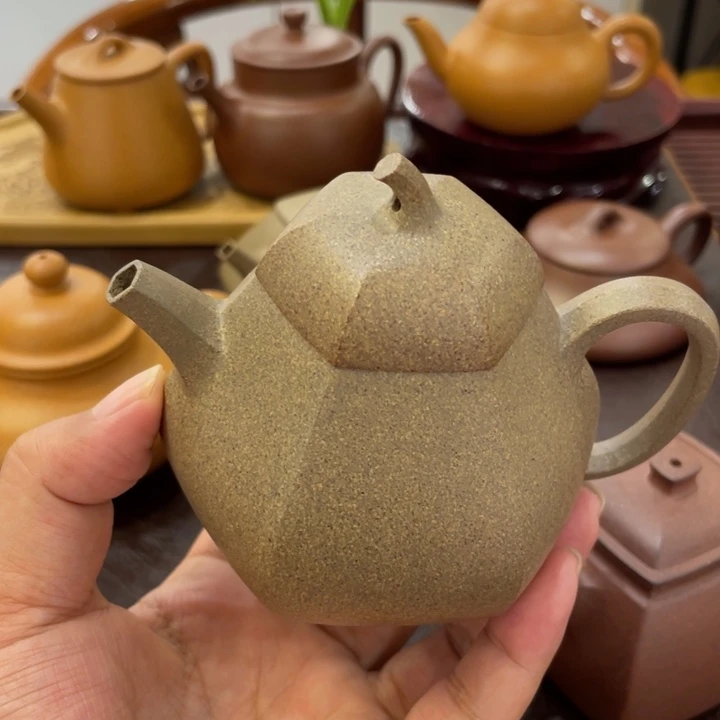 静***观紫砂茶壶青段茄瓜200cc