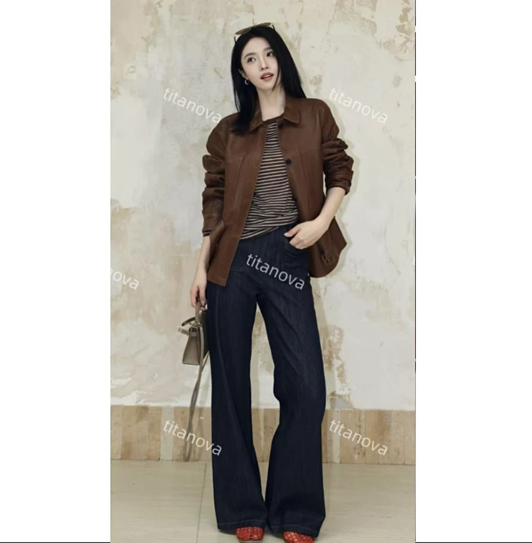 【苧不凡】非它不可｜秋季高腰显瘦软新贵直筒裤N5NZ0707/N5NZ0708