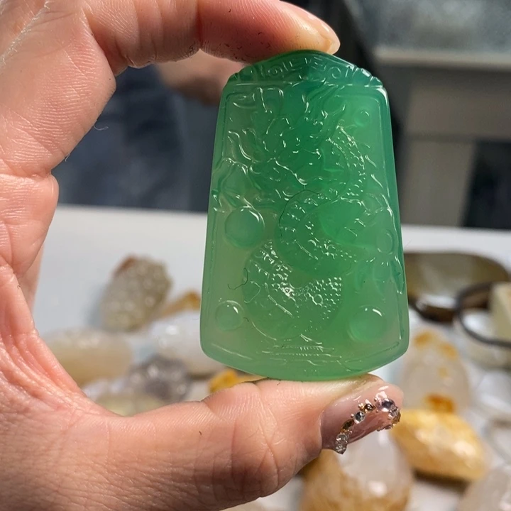 玛瑙/玉髓吊坠(不含链)未镶嵌