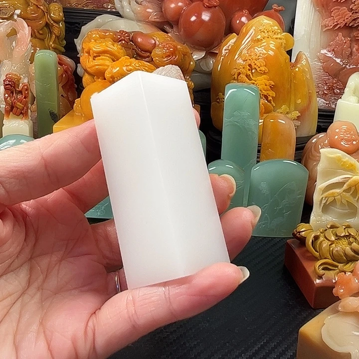 小***鲨印石寿山石寿山石篆刻章