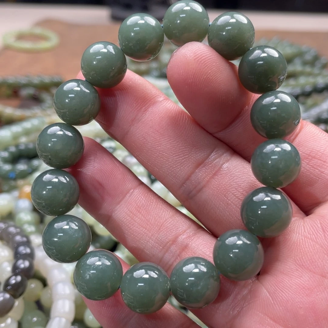 和田玉手链未镶嵌