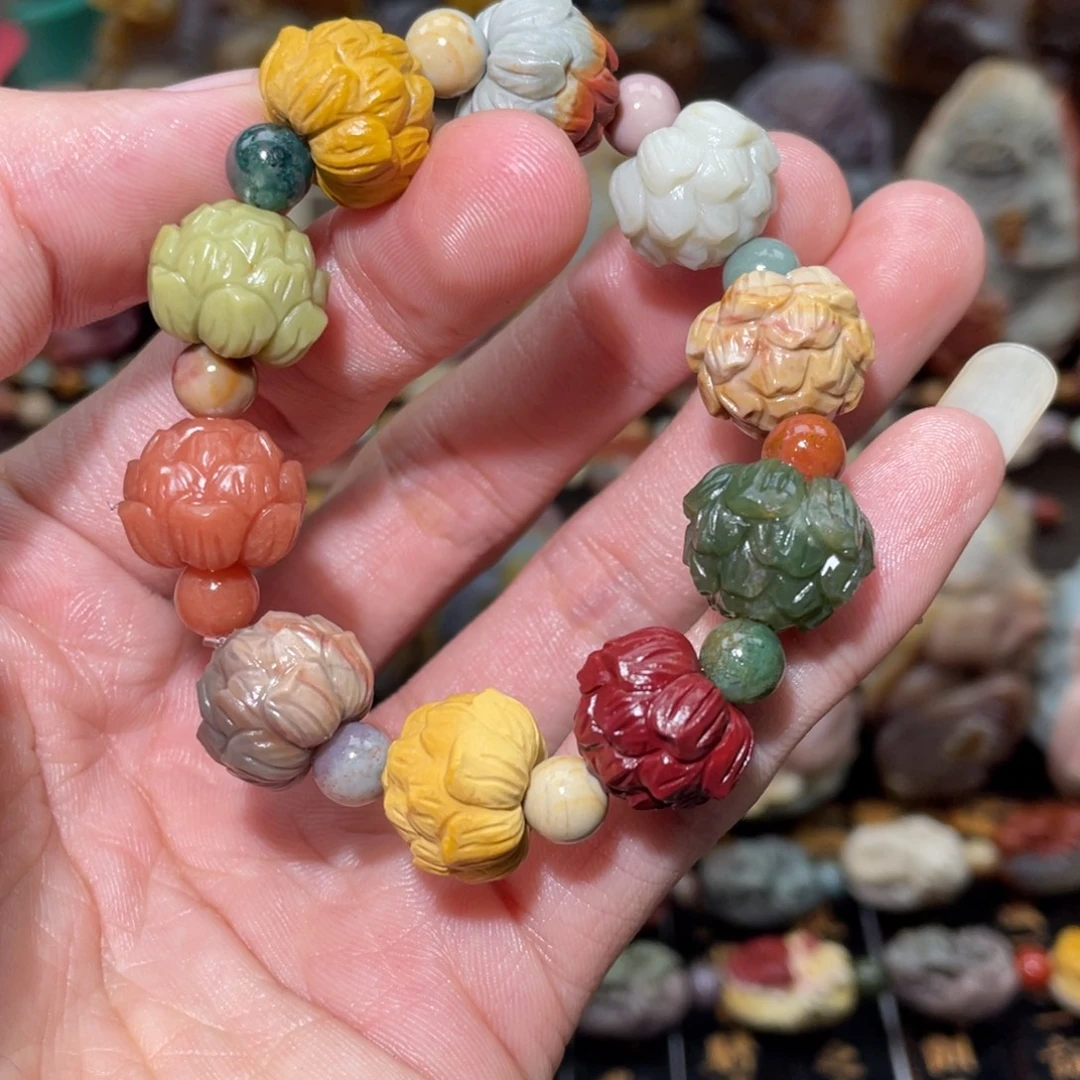 石英质玉未镶嵌手链