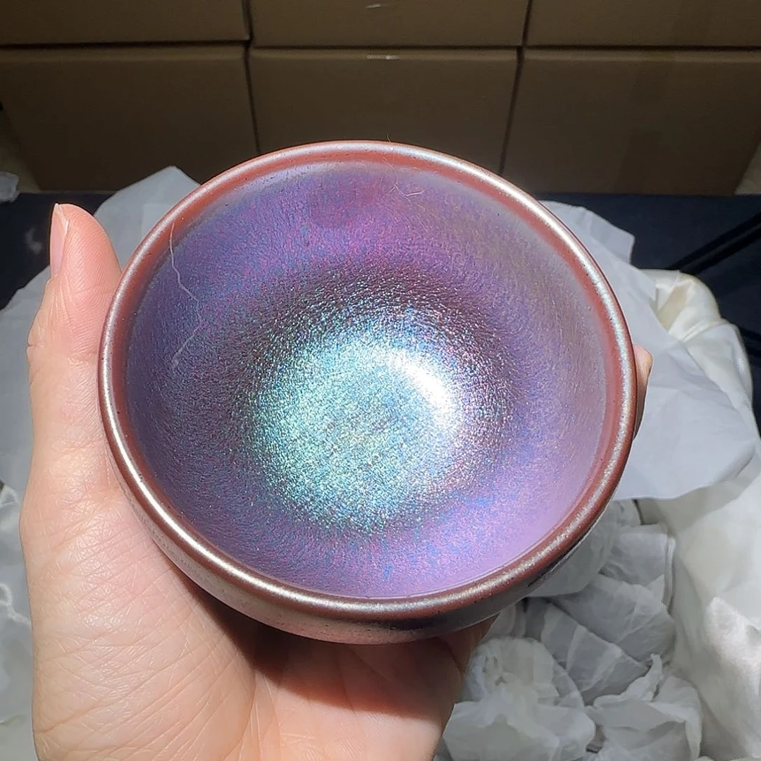 茶盏微瑕建盏，介意勿拍