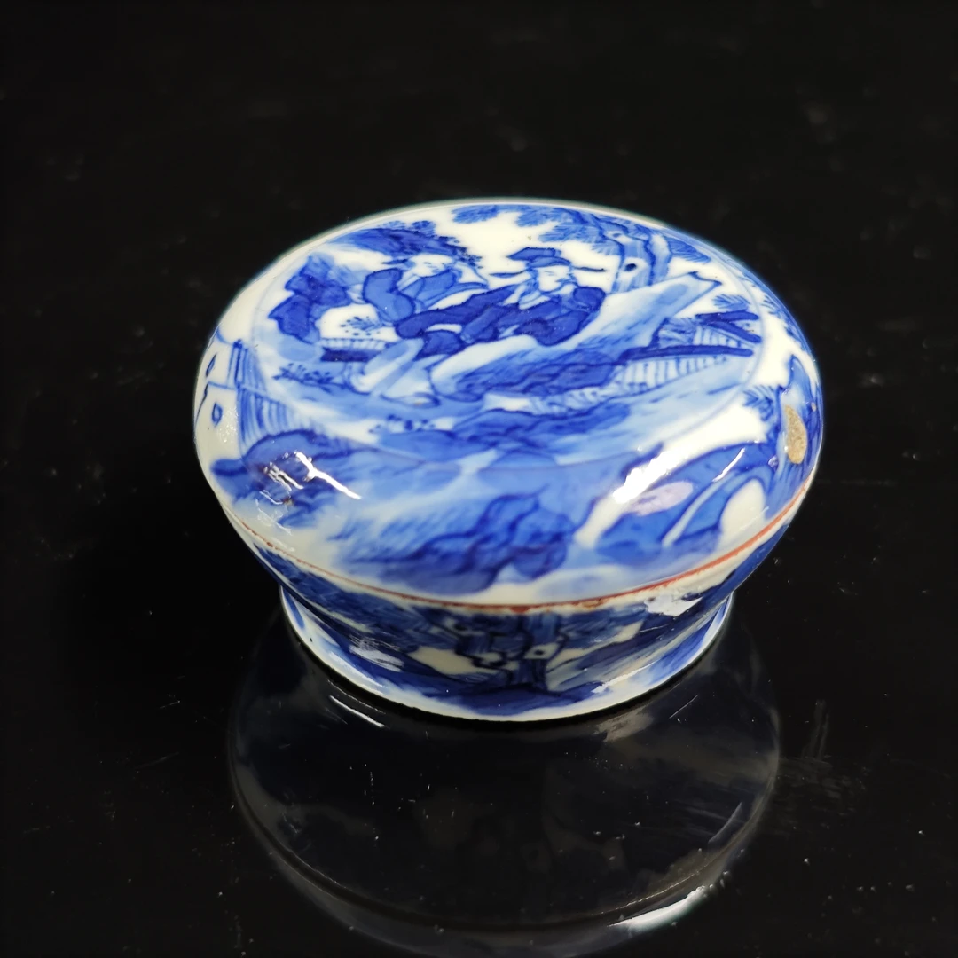 清 咸丰 人物印盒GS-0036