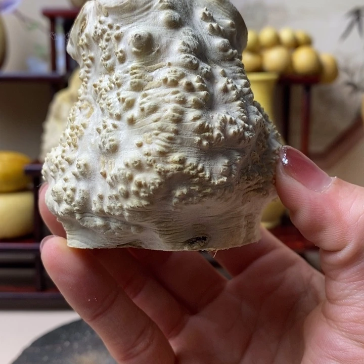 香榧木东**阳黄杨木手把件