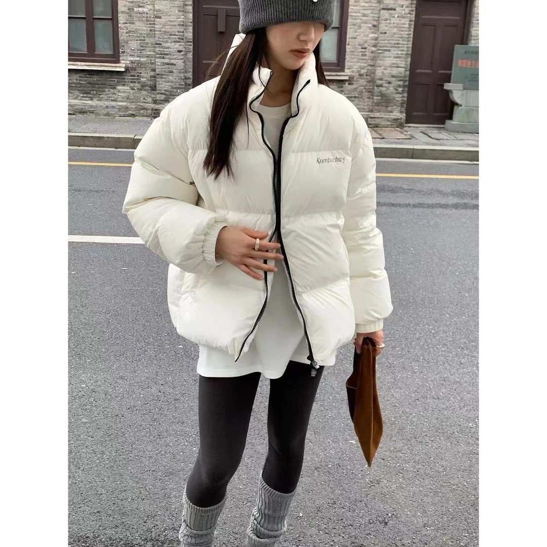 【仙仙推荐】韩系立领面包服羽绒服8957