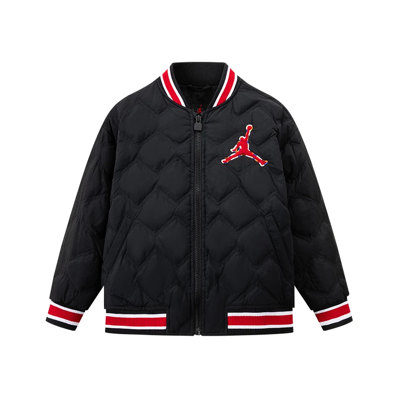 【官方旗舰】AIR JORDAN儿童童装冬春时尚百搭棒球服版轻羽绒服F267