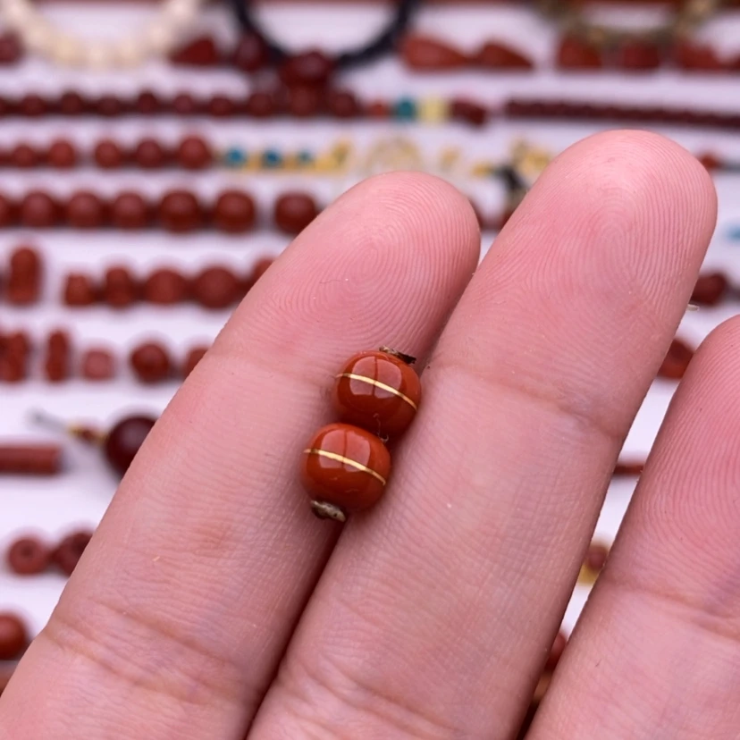 【闪购商品】未镶嵌金腰带配饰6.3南红玛瑙