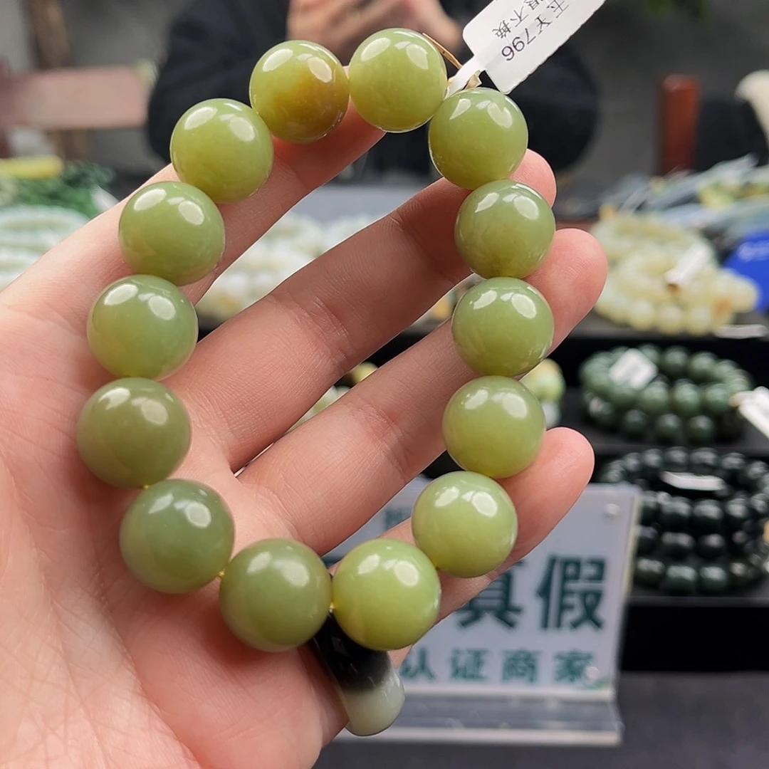 和田玉手串未镶嵌