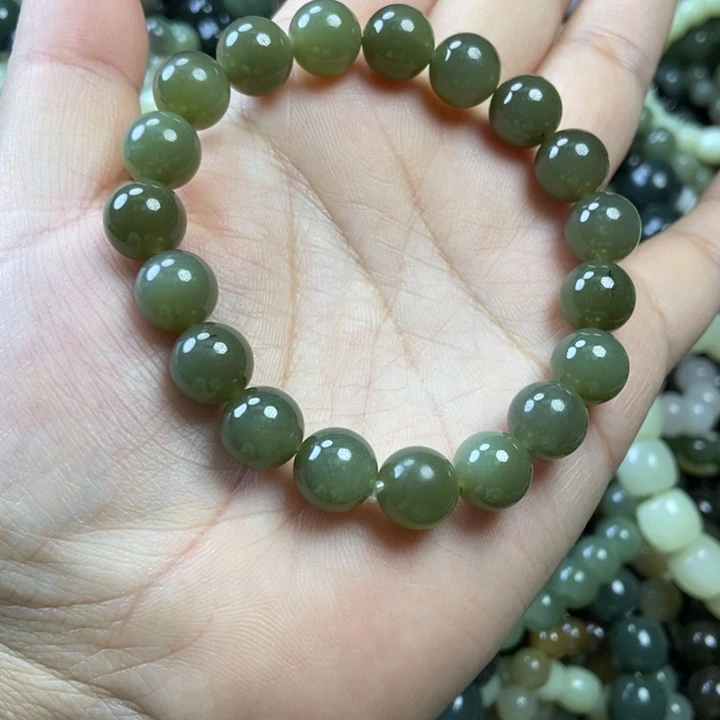 和田玉未镶嵌珠宝半成品卡10