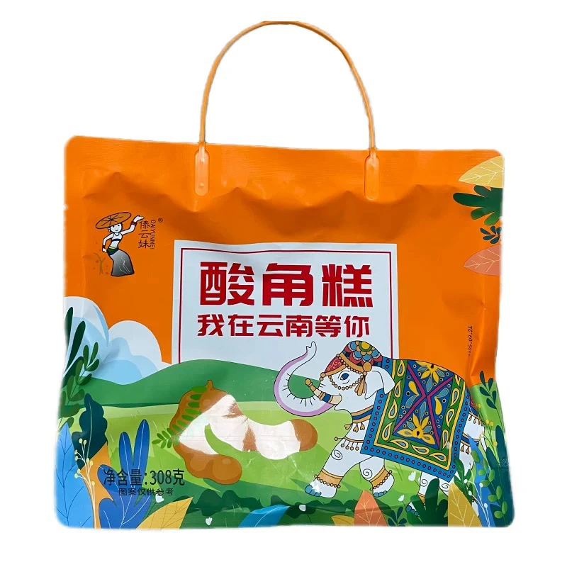 云南特产十九怪酸角冻鲜花冻果汁果冻软糖小孩休闲零食酸甜小吃