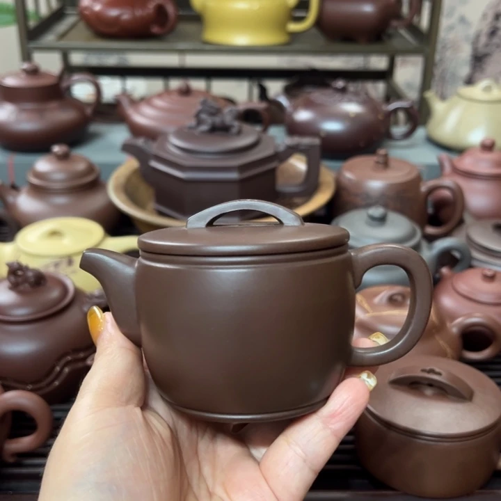 落***主茶壶紫砂宜兴紫砂文化艺术