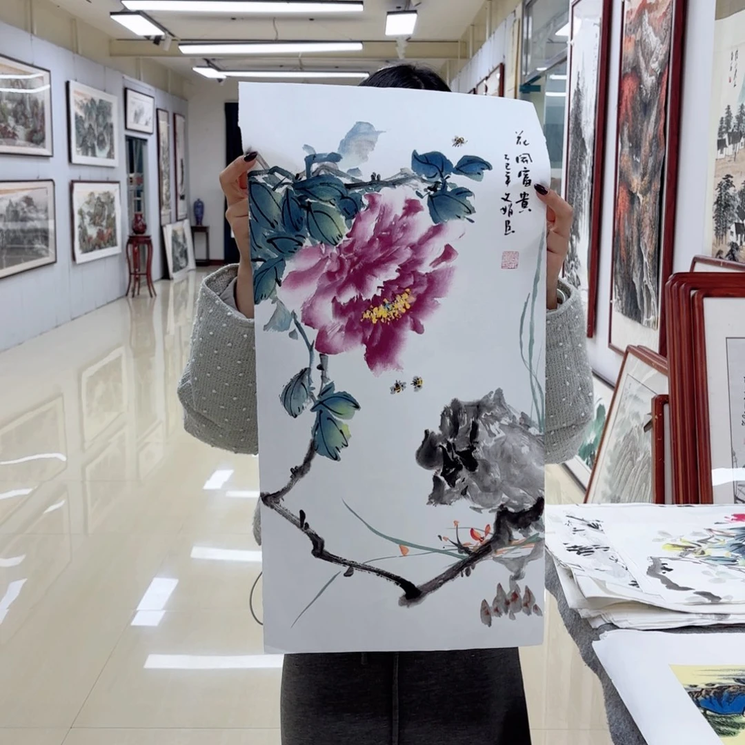 国画国画作品集一个