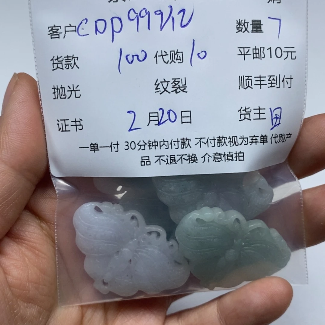 翡翠颈饰未镶嵌G****亿天然翡翠