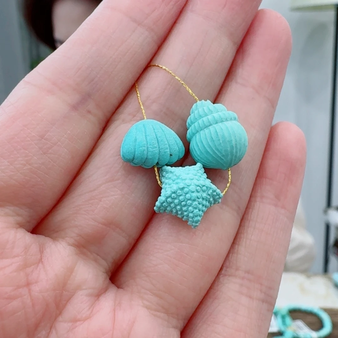 未镶嵌绿松石珠宝奇石