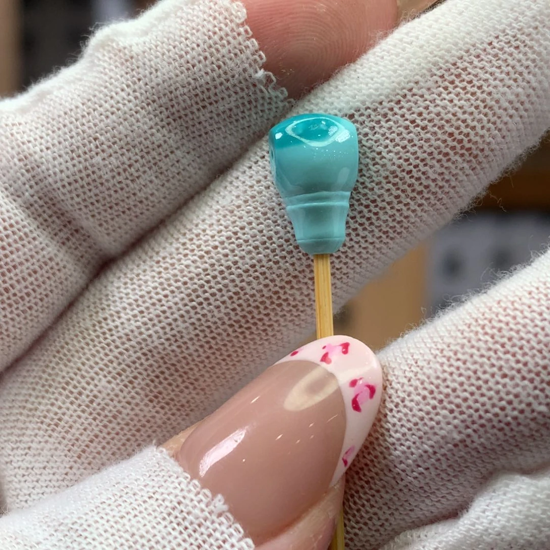 绿松石未镶嵌挂件