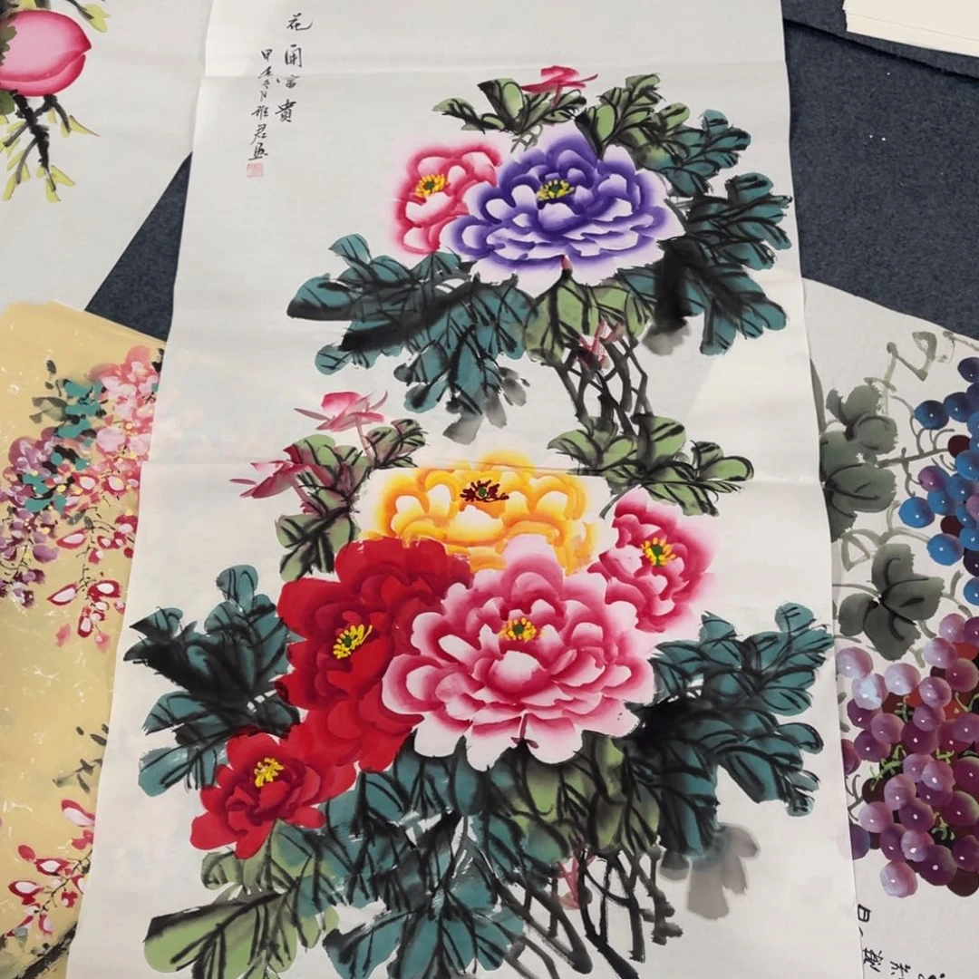 国画处理作品看好再拍哦