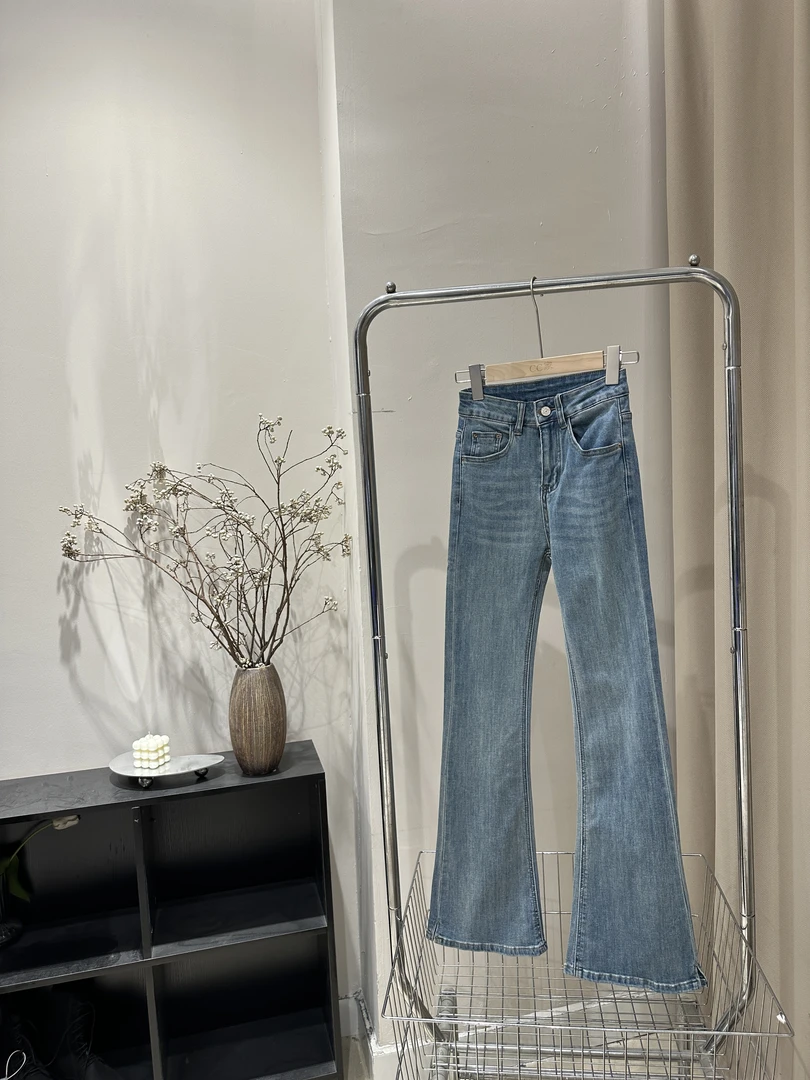 【93207】春夏款 四面弹 弹力微喇女神裤