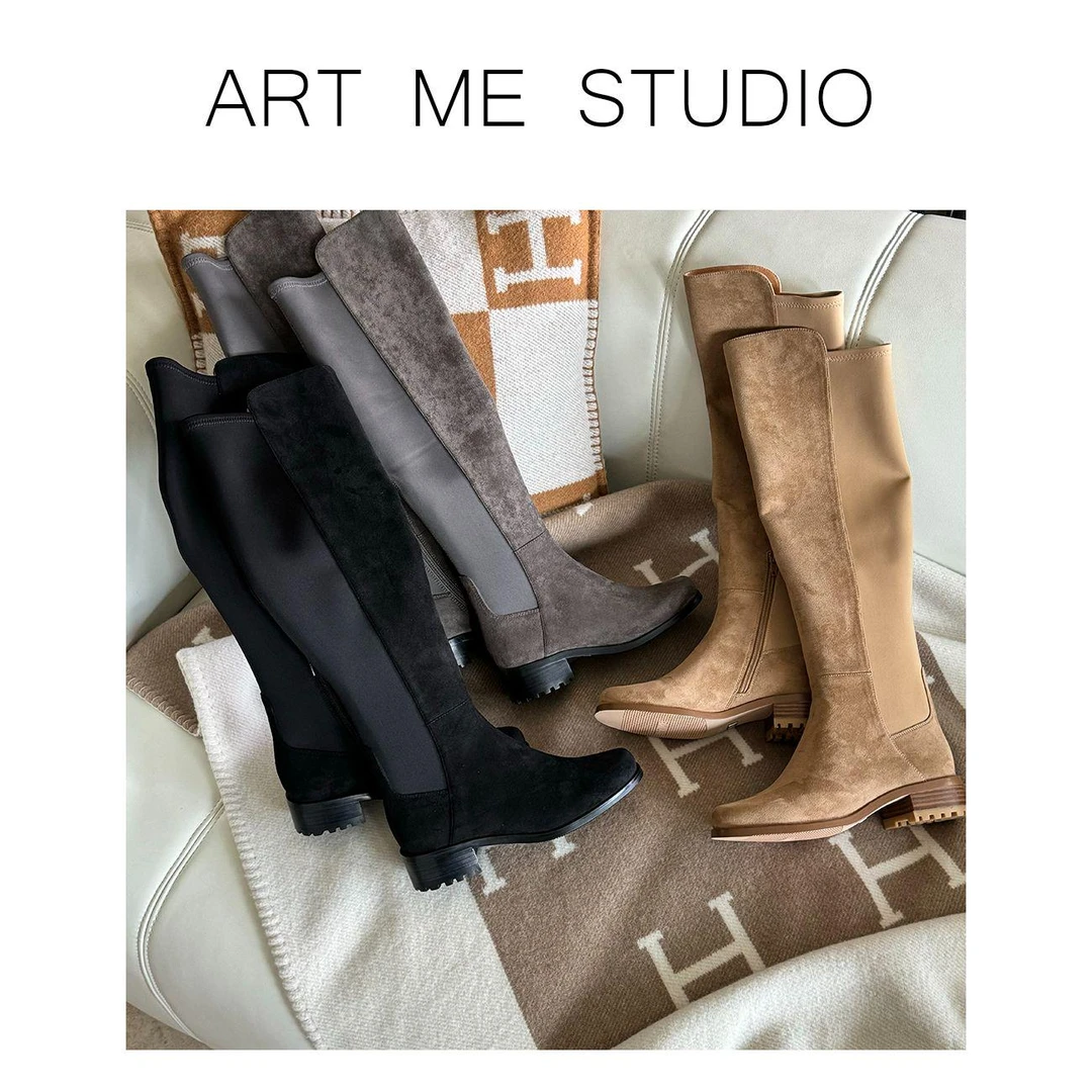 过膝长靴    e006