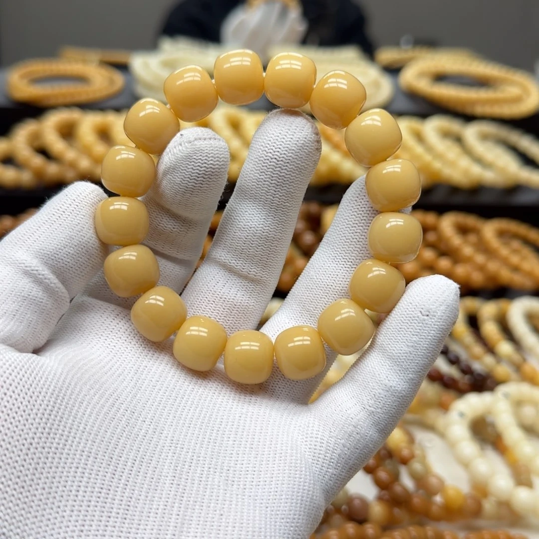 手串菩提根/象牙果13×14 8-10年 鬼工