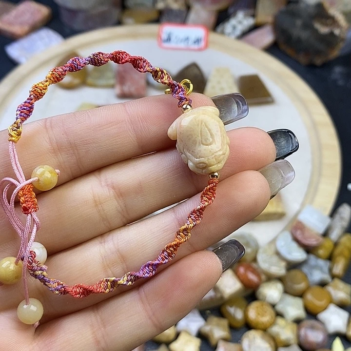 针钠钙石（海纹石）未镶嵌颈饰21