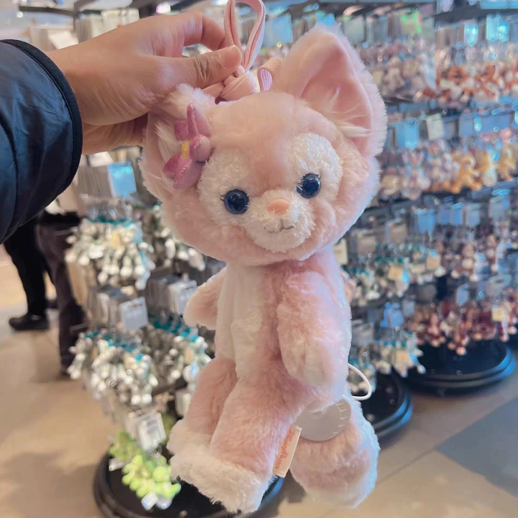 东迪乐园正品 玲娜贝儿毛绒斜挎包