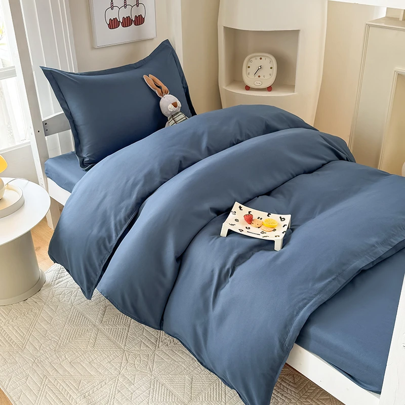 上下铺大学生宿舍三件套高中生住校被褥垫被单被套被子全套床上用