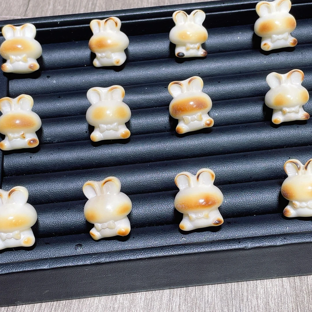 新品 象牙果烤兔子配件 大小随机 Cf