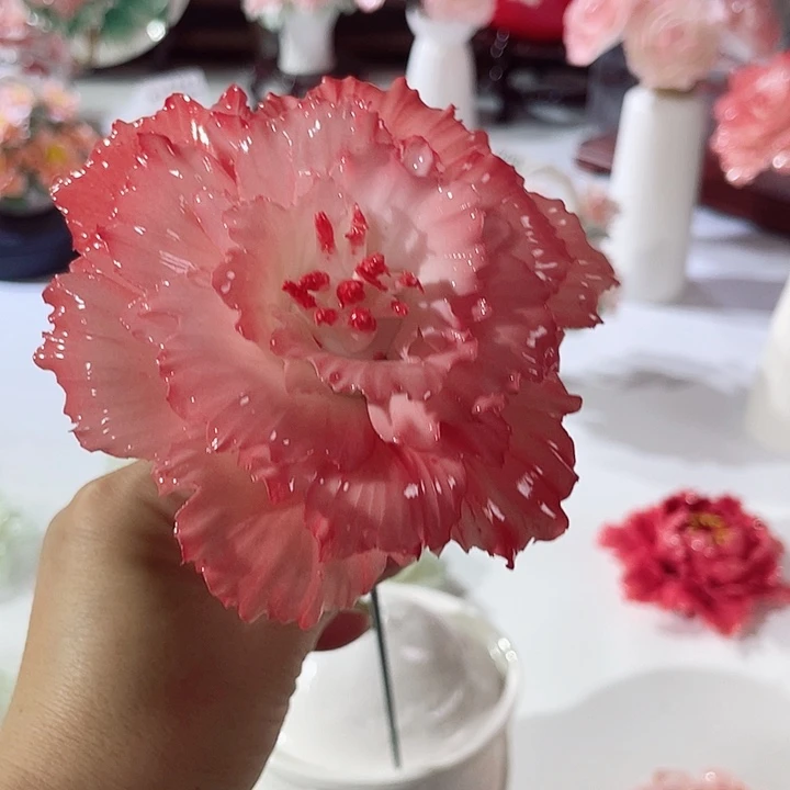 瓷片德化工厂陶瓷手工捏花