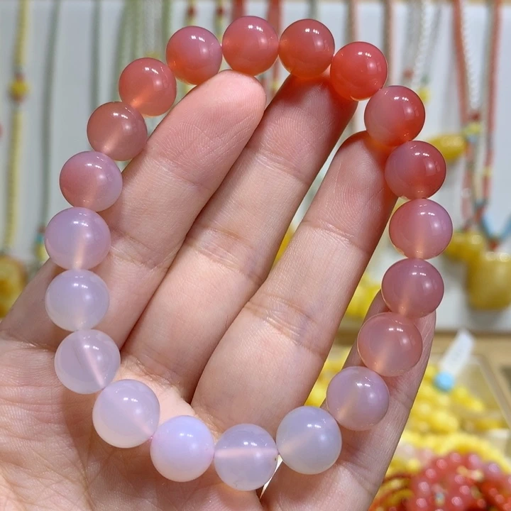 玛瑙/玉髓未镶嵌手链特价10mm