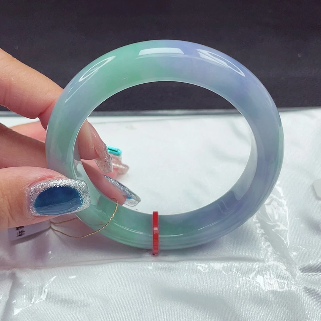 【闪购商品】未镶嵌手镯翡翠55圈653