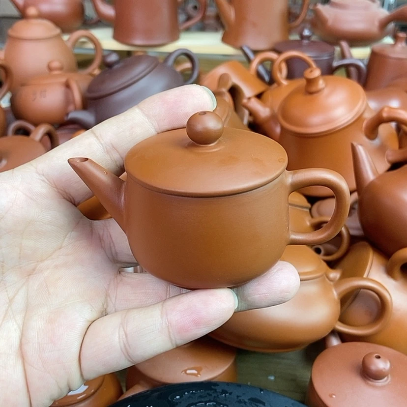 【闪购商品】茶壶朱泥60c c