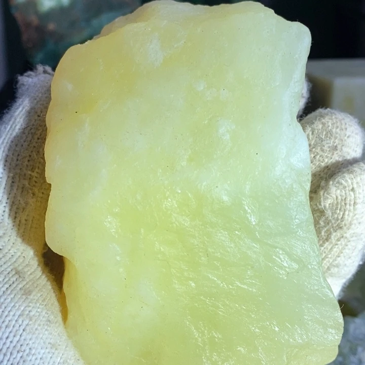 蛇纹石玉未镶嵌珠宝岫玉原石