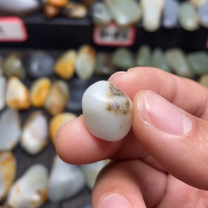 和田玉未镶嵌挂件7